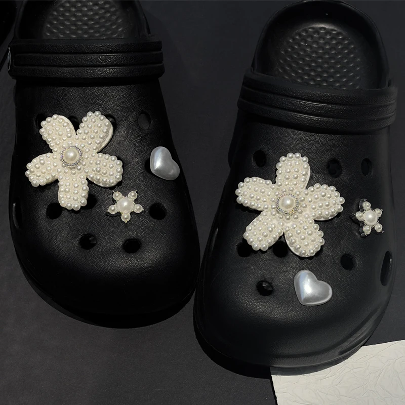 Colorful flowers Shoe Charms Set DIY Sunflower Shoe Decoration Fashionable Detachable Shoe Buckles 1Set thumbnail 4