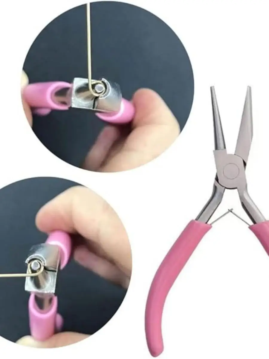 Professional Jewelry Pliers Beading Pliers Jewelry Repair Pliers Wire Wrapping Tool Craft Supplies for Jewelry Making thumbnail 6