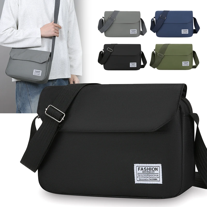 Large Capacity Crossbody Messenger Bag – Versatile Shoulder Sling for Outdoor Sports & Business Travel