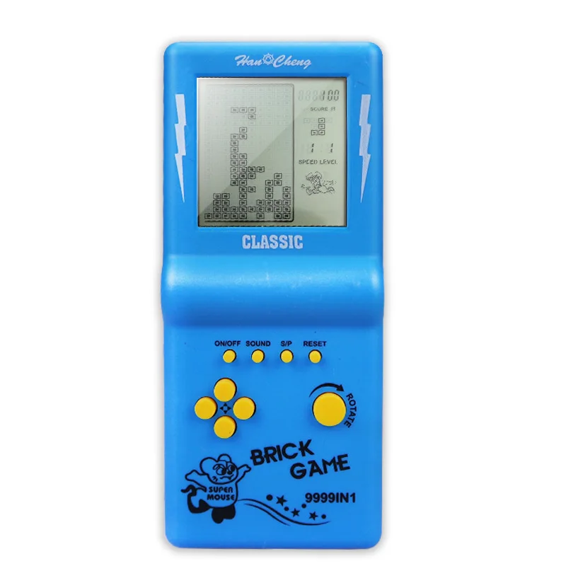 Retro Classic Tetris Handheld Game Console, Nostalgic 80s 90s Electronic Game Toy thumbnail 2