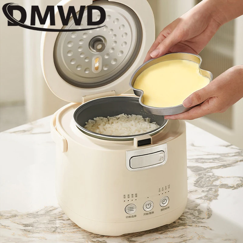 1.2L Electric Rice Cooker Automatic insulation Home Smart Fast Cooking Rice Cooker Mini Multifunctional Pressure Boiling Pot thumbnail 3