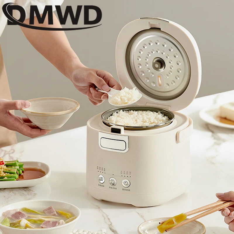 1.2L Electric Rice Cooker Automatic insulation Home Smart Fast Cooking Rice Cooker Mini Multifunctional Pressure Boiling Pot thumbnail 2