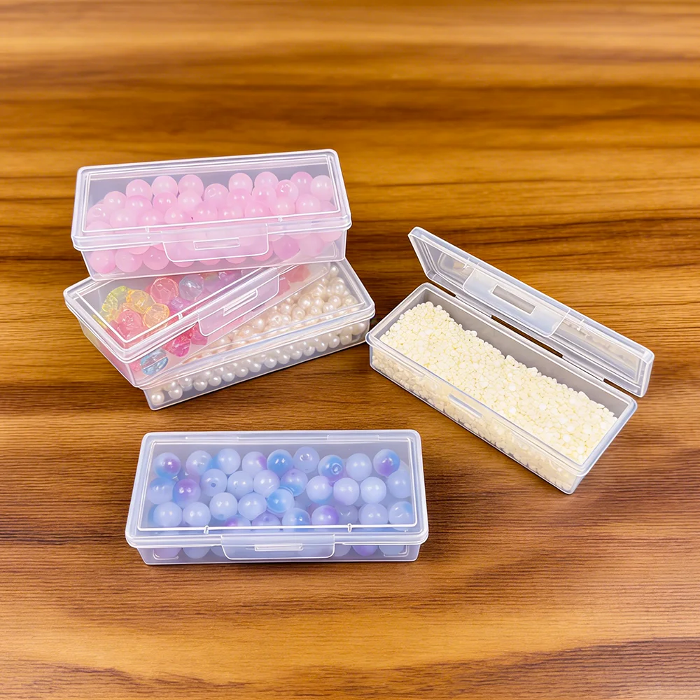 4/5/12/24 Grids DIY Diamond Painting Storage Box, Nail Art Jewelry Rhinestone Storage Container, Multifunctional Storage Box thumbnail 6