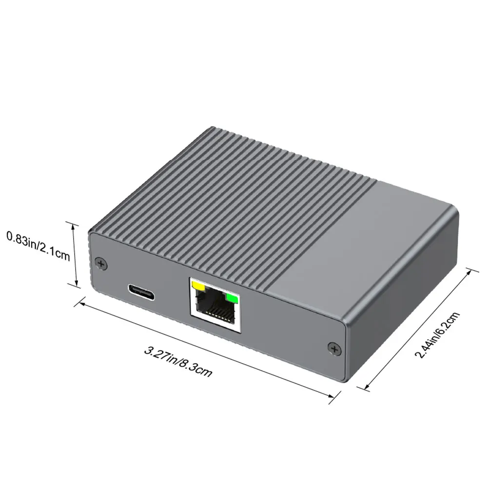 Gigabit Ethernet Switch 1 to 4 RJ45 Splitter, 1000Mbps 4 Port LAN Network Adapter Internet Hub thumbnail 2