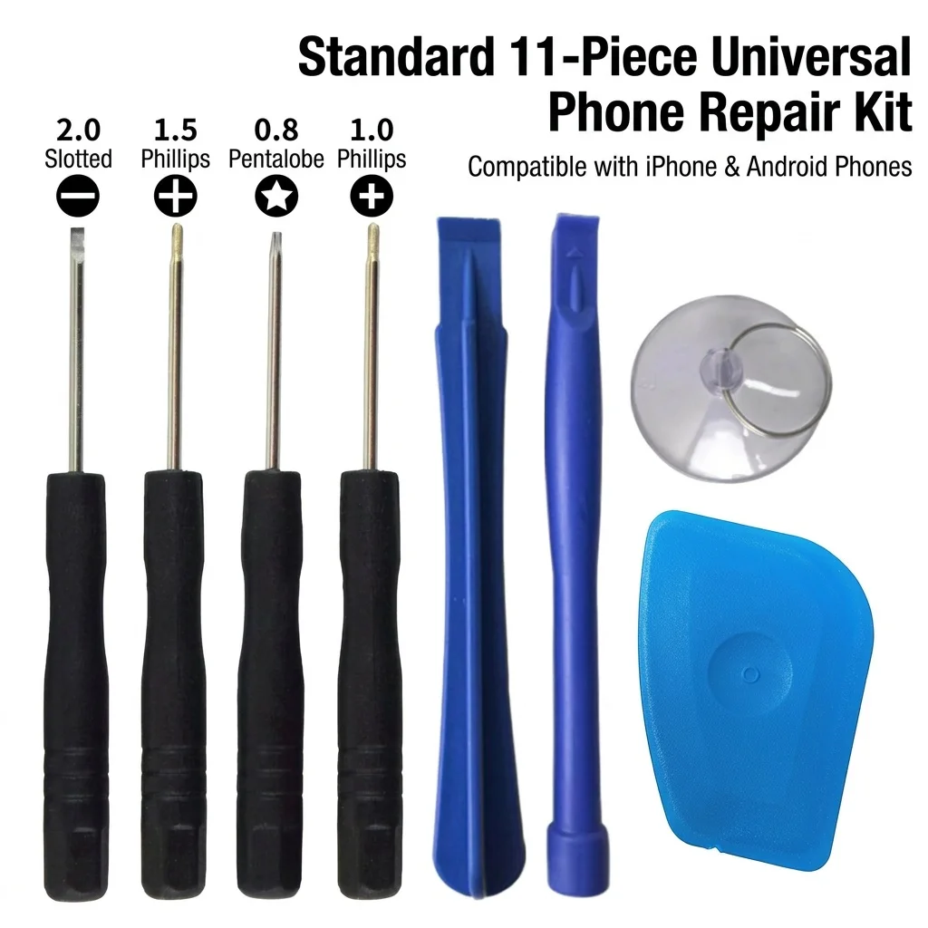 B7000 Mobile Phone Screen High-Strength Waterproof Adhesive With 9 in 1 Mobile Phone Repair Tools Disassemble Repair Set for Phone Screwdriver Combination Skid Multi Function Disassembly Kit . thumbnail 6