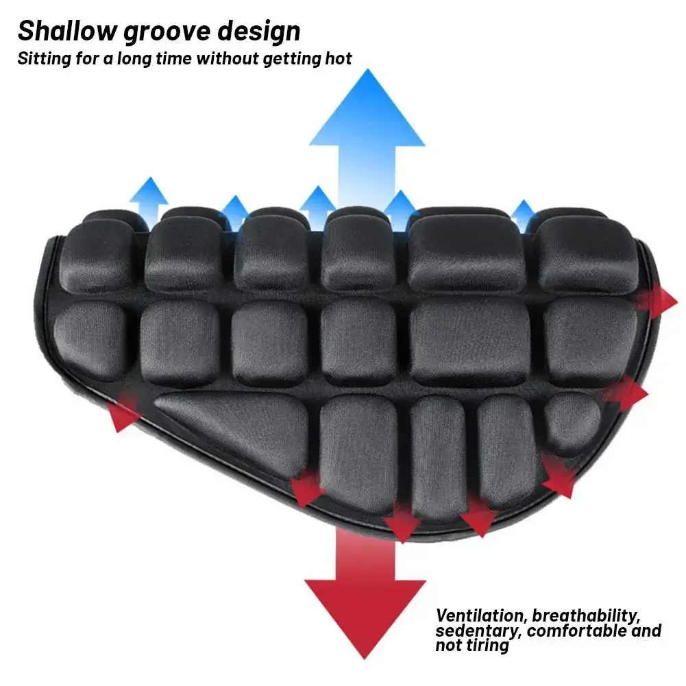 Motorcycles Seat Cover Cushion EVA Foam Soft Comfortable Relief Seat Cushion Universal for Motorbike Electric Bike Air Seat thumbnail 2