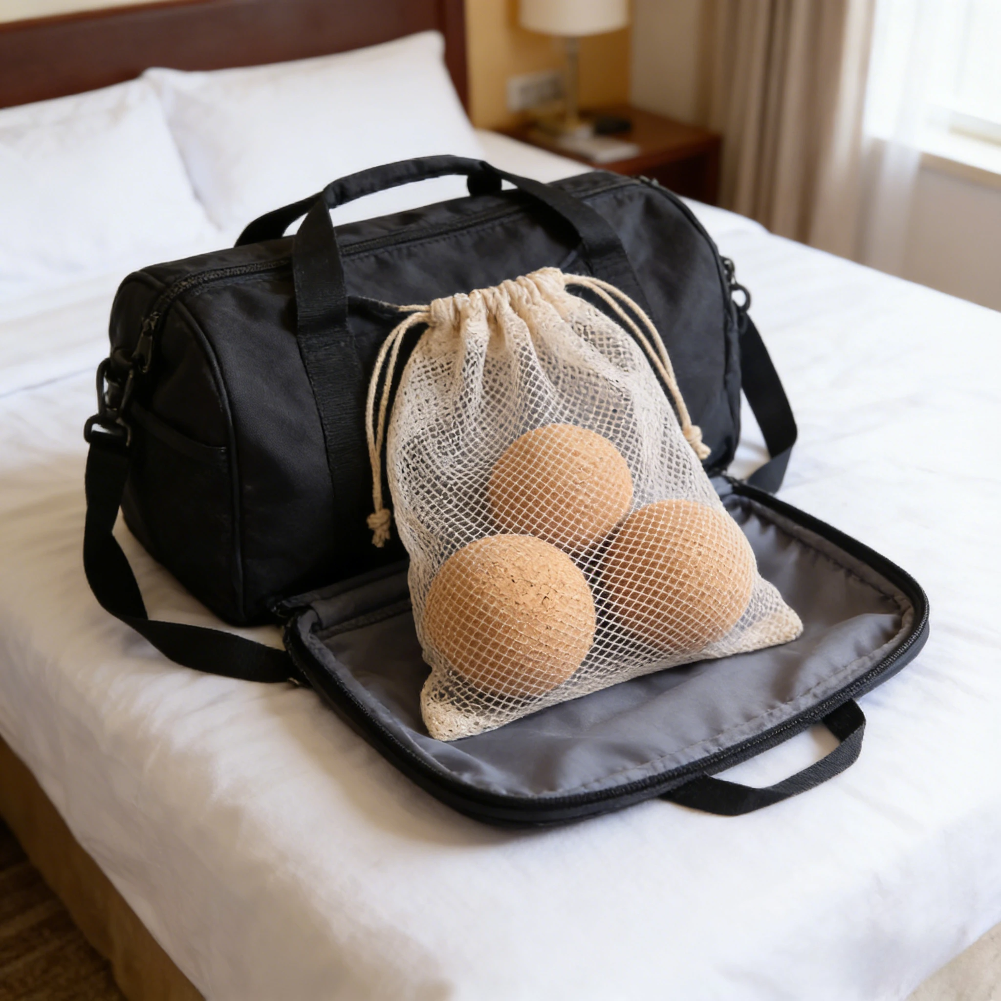 Fascia Release Cork Ball 2Pcs: Yoga Mobility Tool for Myofascial Relief, Physical Therapy Ball for Back Neck Foot Massage thumbnail 4