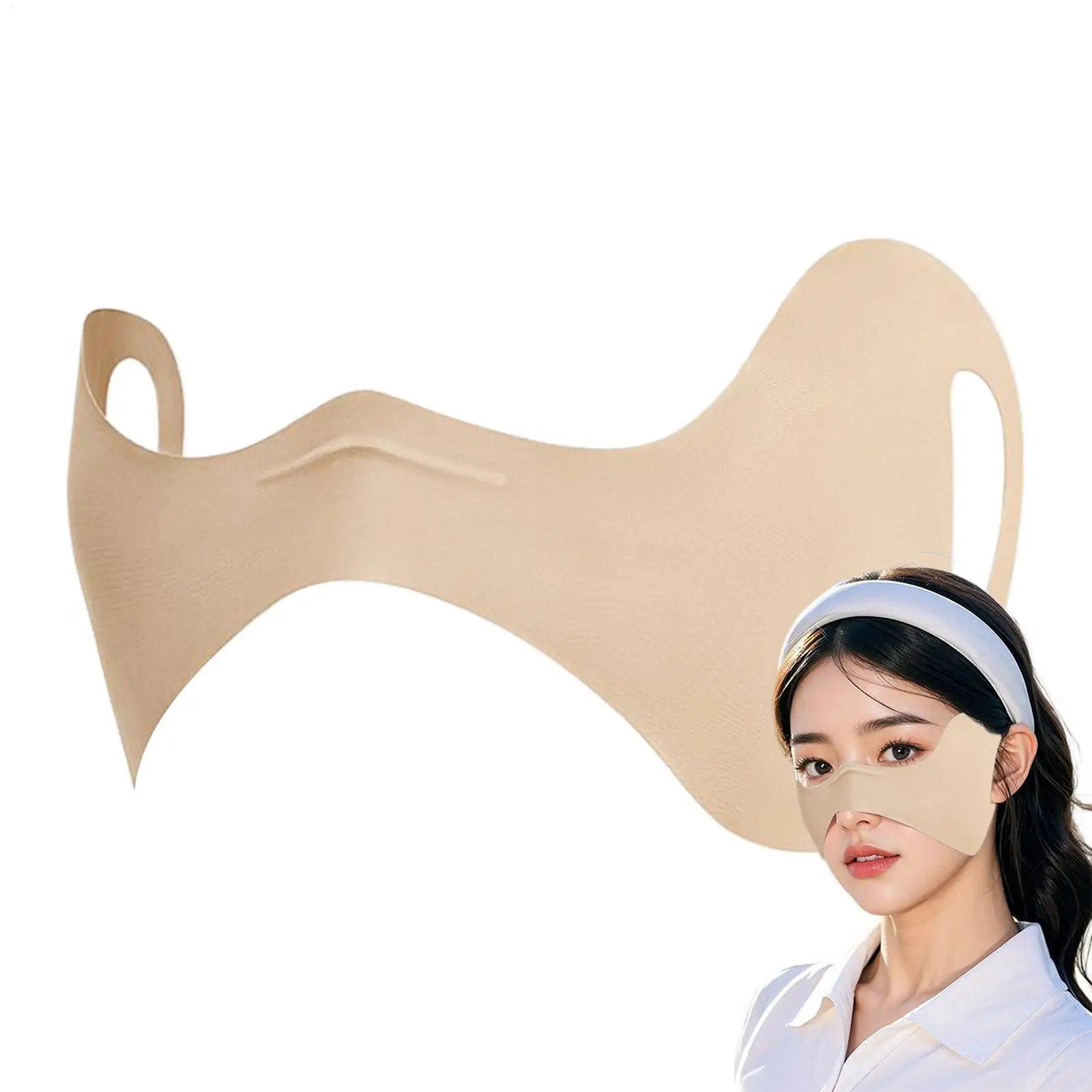Face Sun Protection Patches for Golfers & Outdoor Enthusiasts Portable UV Block Stickers for Nose, Essential Skin Protector
