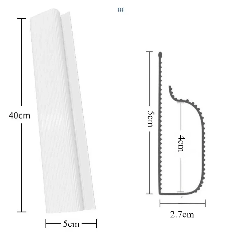 PVC40cm  Desk Cable Tray Cable Management Under Desk Channel Cable Raceway Cord Hider No Drilling for Home Office Wire Organizer thumbnail 6