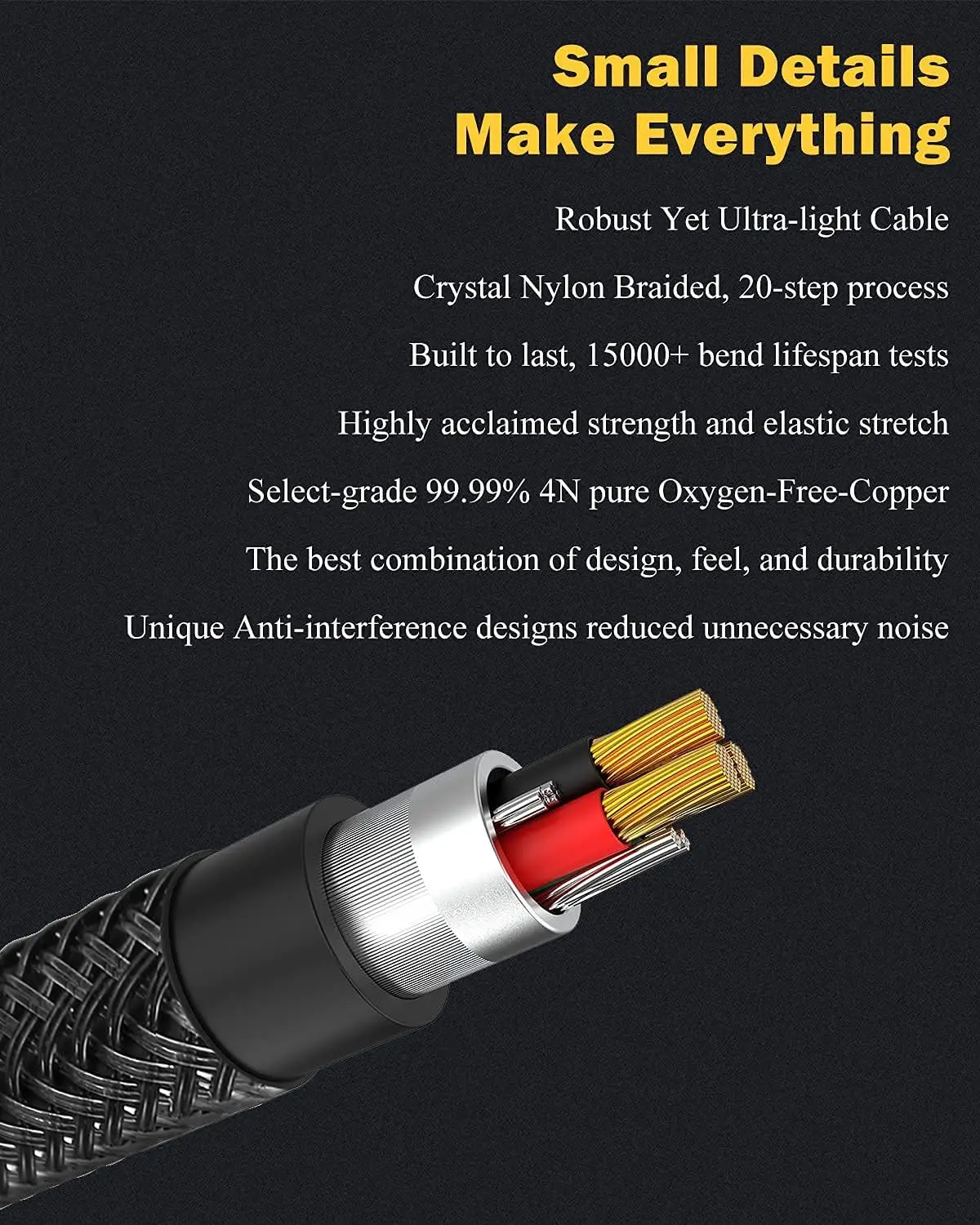 Y Splitter 3.5mm Audio Cable 1 Male To 2 Female Extension Cable for Earphone Headset Headphone MP3 MP4 Stereo Plug Adapter Jack thumbnail 4