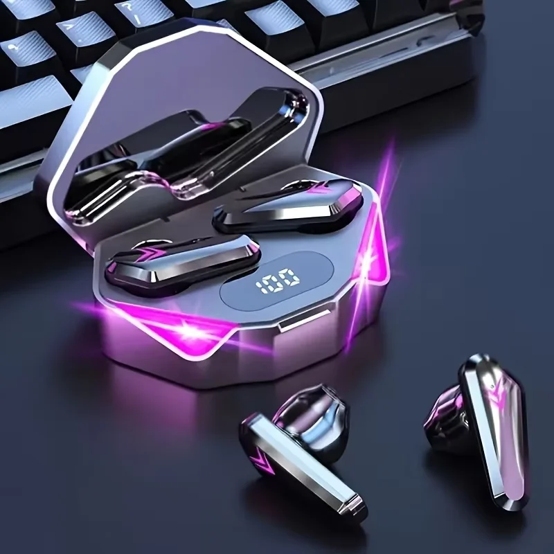 2026 NEW X15 TWS Bluetooth Wireless Earphones V5.1 - In-Ear Sports Headset with Low Latency & HiFi Sound for Gaming thumbnail 4