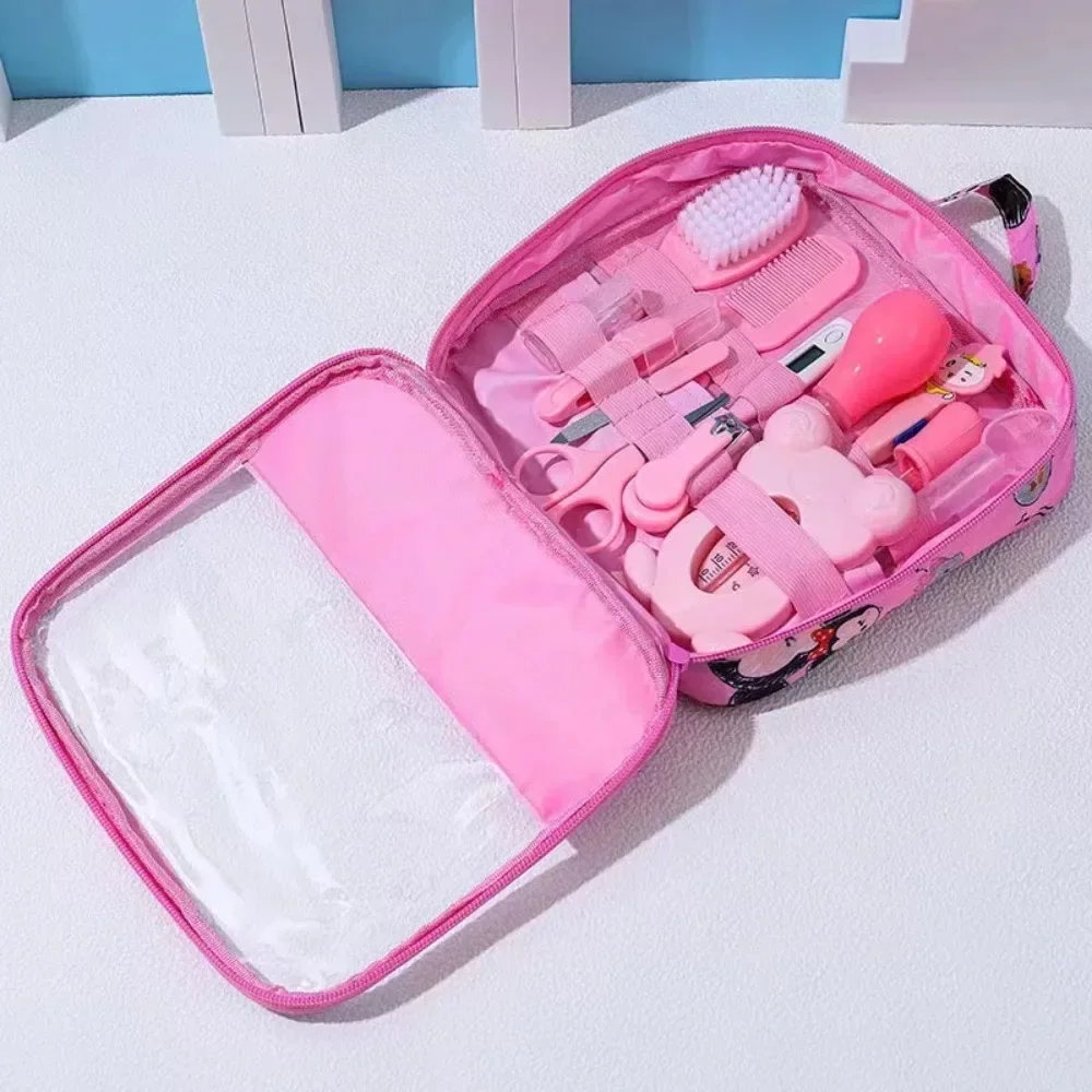 13pcs Comb Grooming Baby Care Kit Baby Portable Tool Grooming Nail Care Set