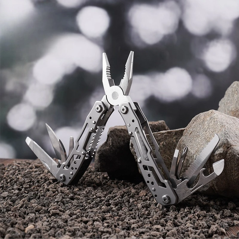 Multitool Pliers with Folding Blades Camping Survival Gear for Hiking Fishing and Emergency Convenient Hand Tools