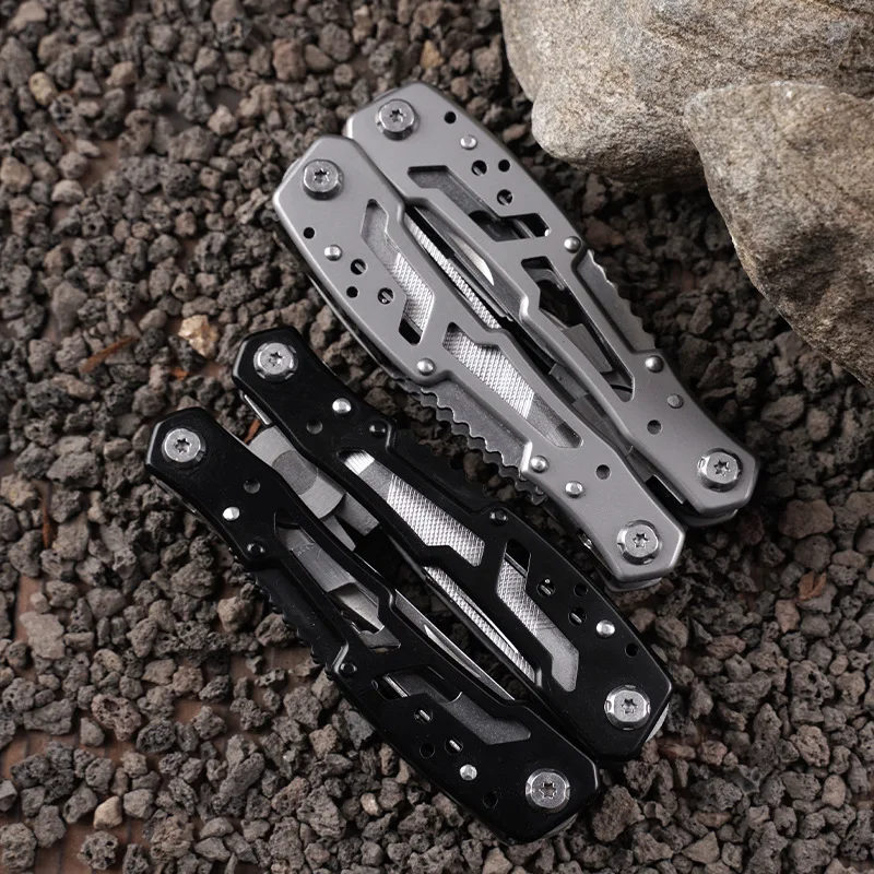 Multitool Pliers with Folding Blades Camping Survival Gear for Hiking Fishing and Emergency Convenient Hand Tools thumbnail 2