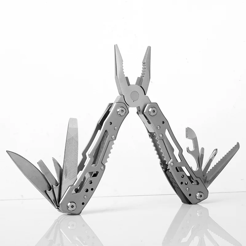 Multitool Pliers with Folding Blades Camping Survival Gear for Hiking Fishing and Emergency Convenient Hand Tools thumbnail 5