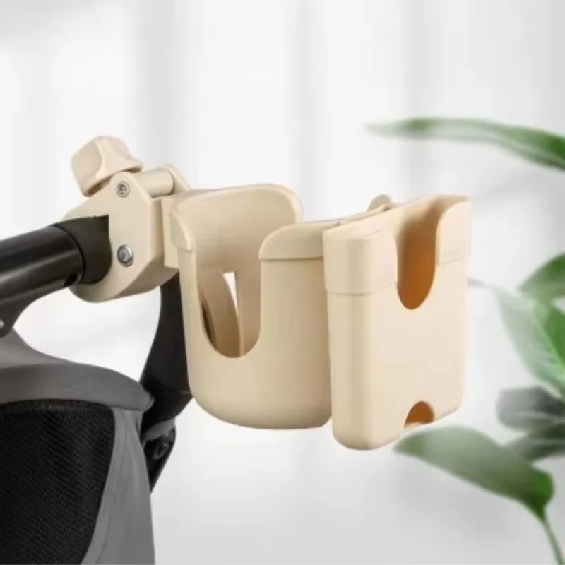 Stroller Pushchair Two-in-One Cup Holder Baby Gear Mobile Phone Holder Kids Water Cup Milk Tea Stand Accessories thumbnail 6