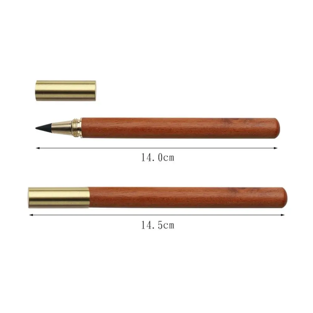 Durable Wooden Pencil No Ink Non-Sharpening Eternal Pencil Infinity Pencils Stationery thumbnail 6