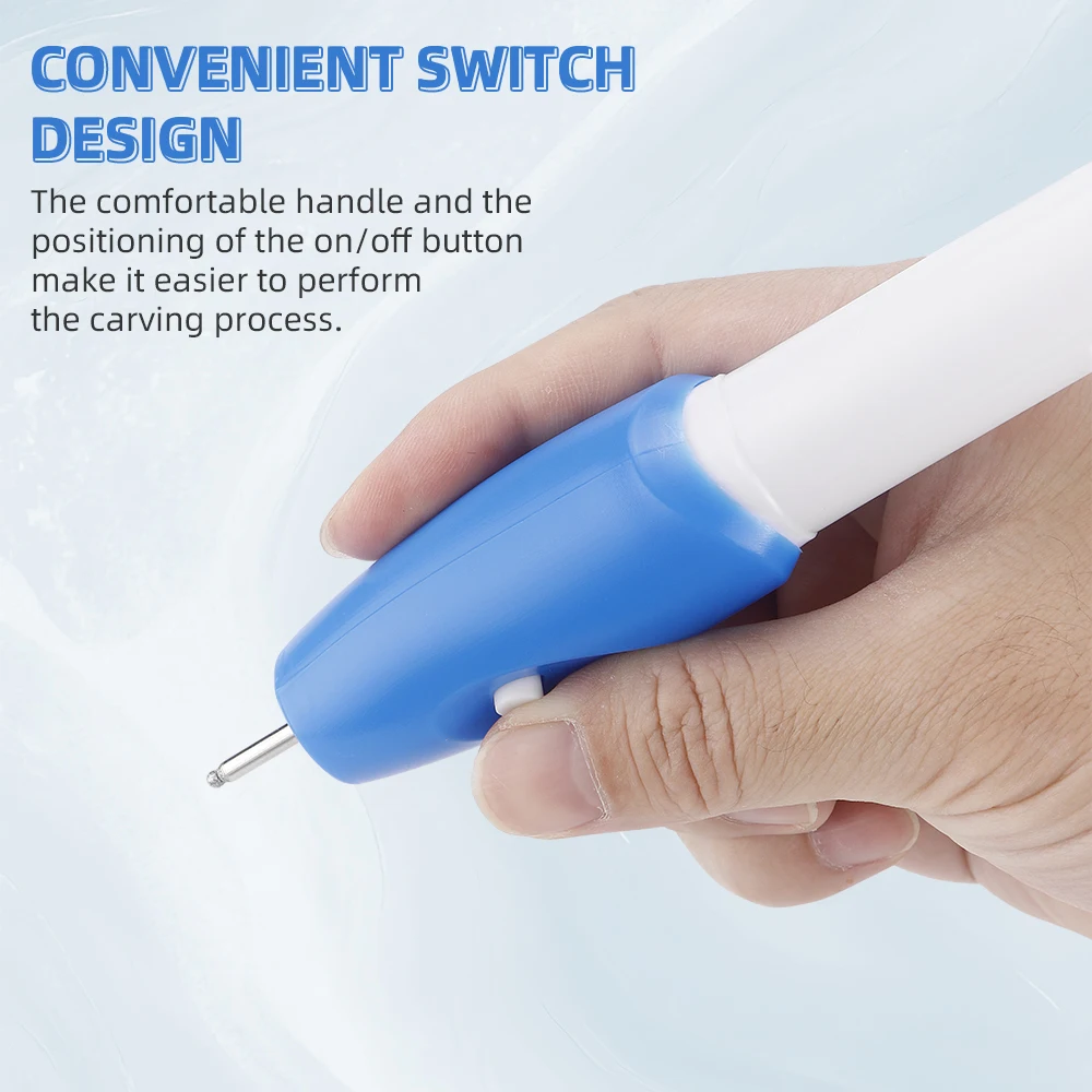 Cordless Mini Electric Engraving Pen for Artists & DIYers - Diamond Tip Etching Tool for Engraving, Sporting Goods & Glass Gifts thumbnail 4