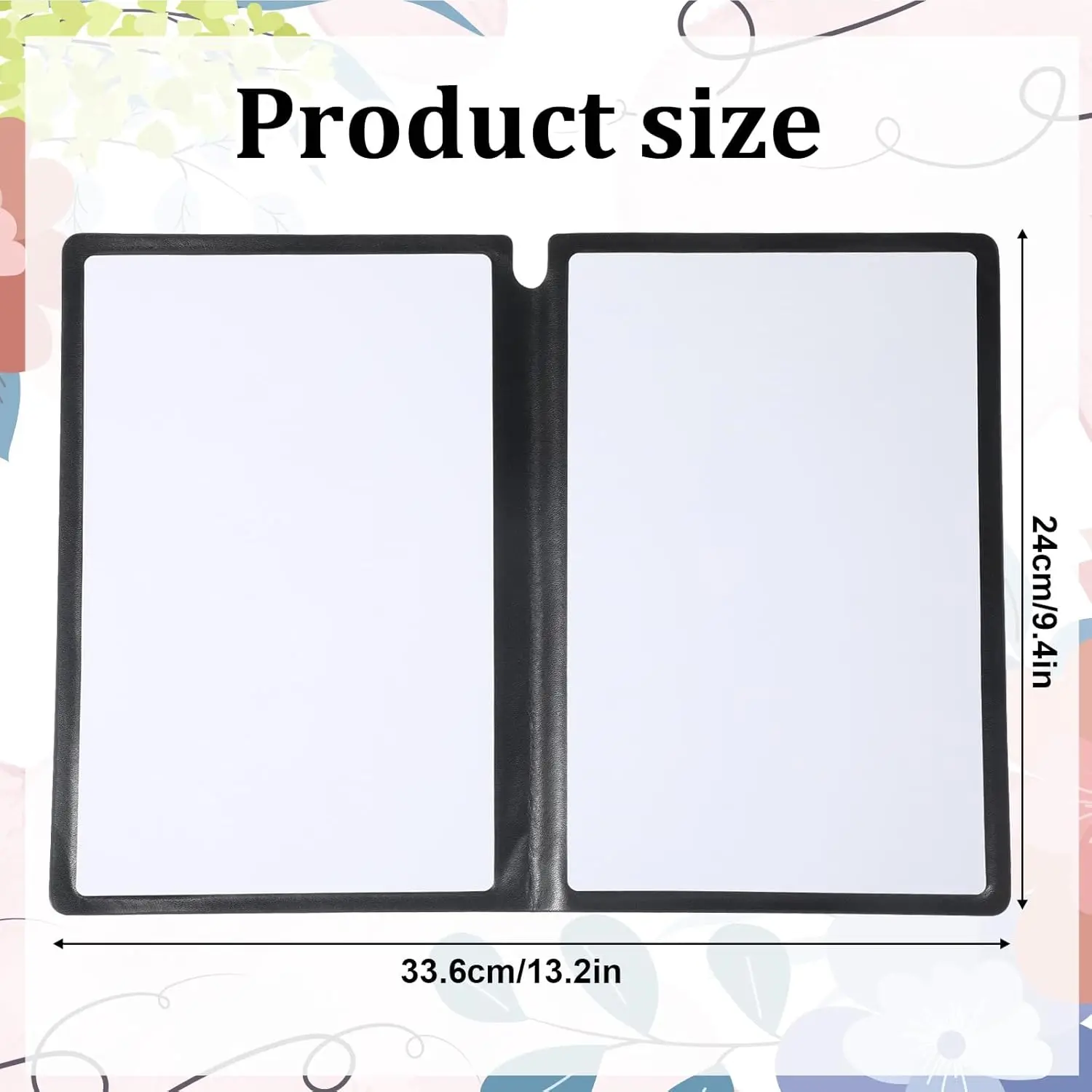 Reusable A5 Dry Erase Notebook Include a Wipeable Pen and Rag,Whiteboard Wipeable Notebook PU Hardcover for Office,Taking Notes thumbnail 2