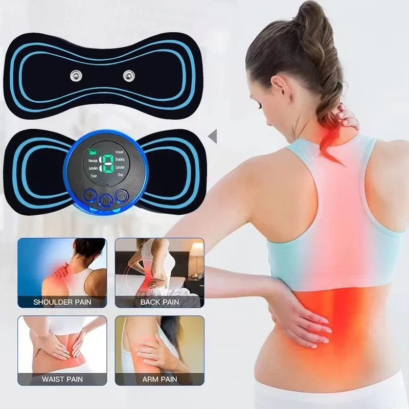 2026Intelligent Mini Electric Neck Massager Charging Portable Shoulder and Neck Neck Massage Patch with Multiple Adjustable