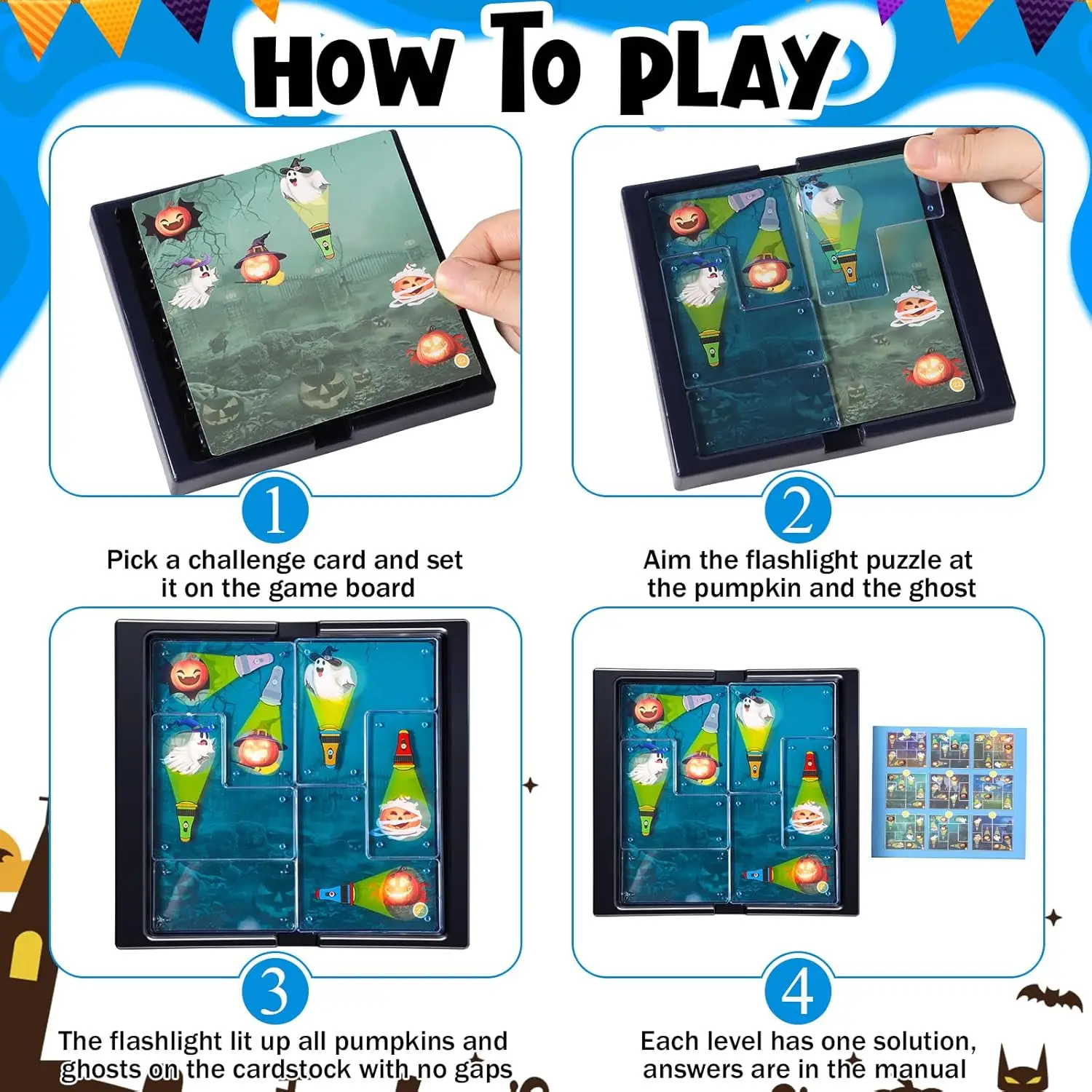 Ghost Catcher Parent Child Interactive Desktop Game Children's Puzzle Thinking Training Toy thumbnail 3