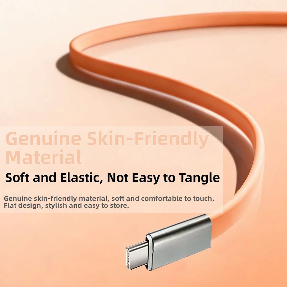 240W Liquid Silicone Type C To Type C Fast Charging Cable With Foldable Phone Stand OTG Adapter For iphone 17 16 15 Pro Samsung thumbnail 4