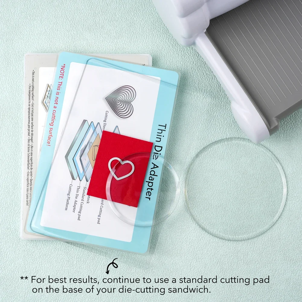 Warp-Resistant Circular Cutting Pads Transparent Polycarbonate Plastic Round Cutting Plates 5"/3.5"for Cutting Machine DIY Craft thumbnail 5