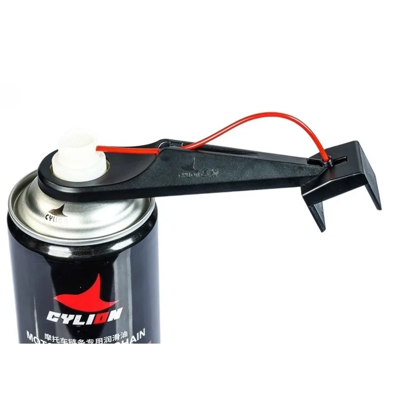 Motorcycle Chain Oiler Spray Kit Gear Mess Free Lube Applicator Moto Chains Cleaner Maintenance Tool Set thumbnail 2