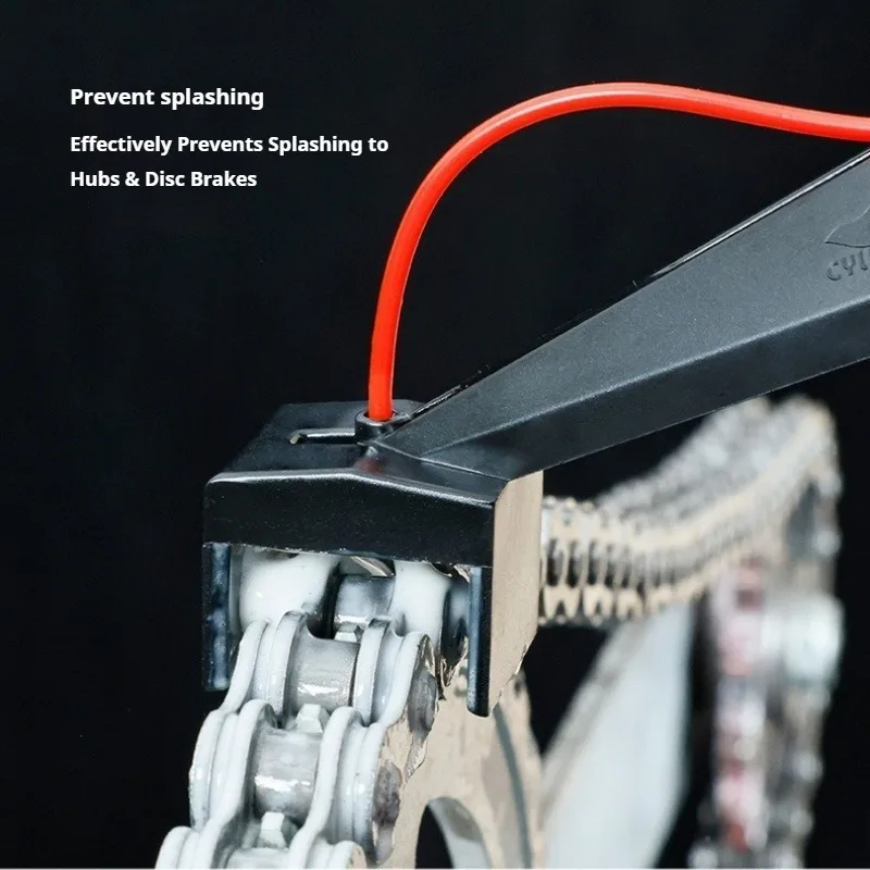 Motorcycle Chain Oiler Spray Kit Gear Mess Free Lube Applicator Moto Chains Cleaner Maintenance Tool Set thumbnail 3