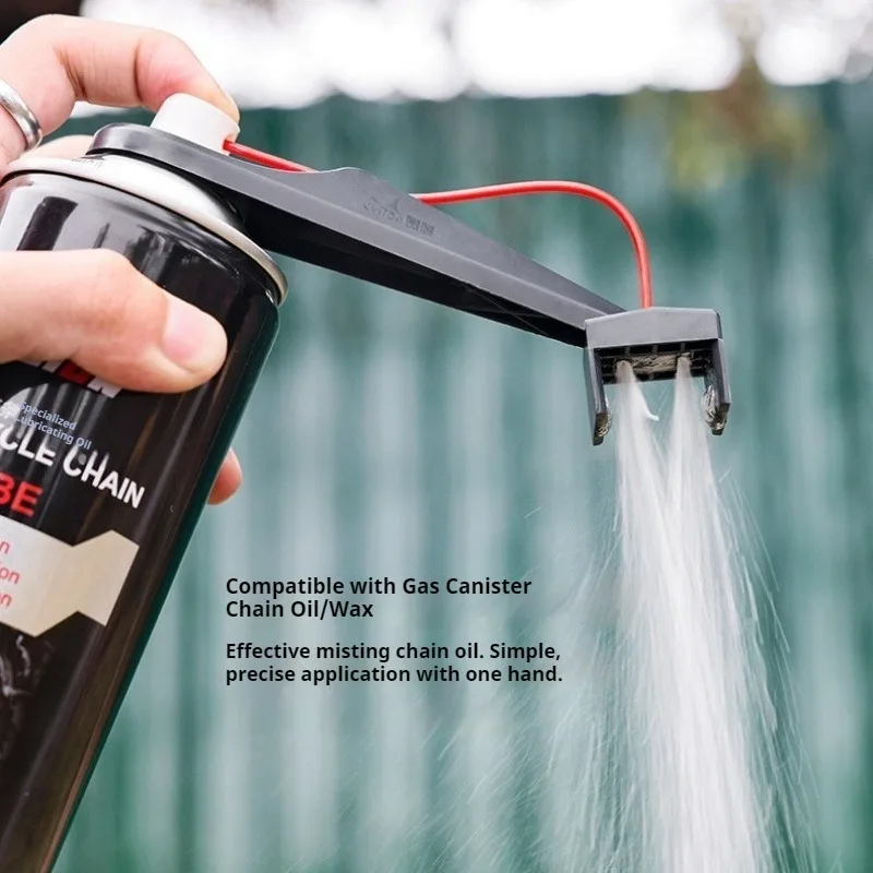 Motorcycle Chain Oiler Spray Kit Gear Mess Free Lube Applicator Moto Chains Cleaner Maintenance Tool Set thumbnail 5