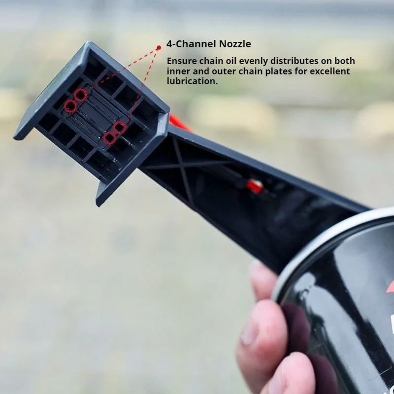 Motorcycle Chain Oiler Spray Kit Gear Mess Free Lube Applicator Moto Chains Cleaner Maintenance Tool Set thumbnail 4