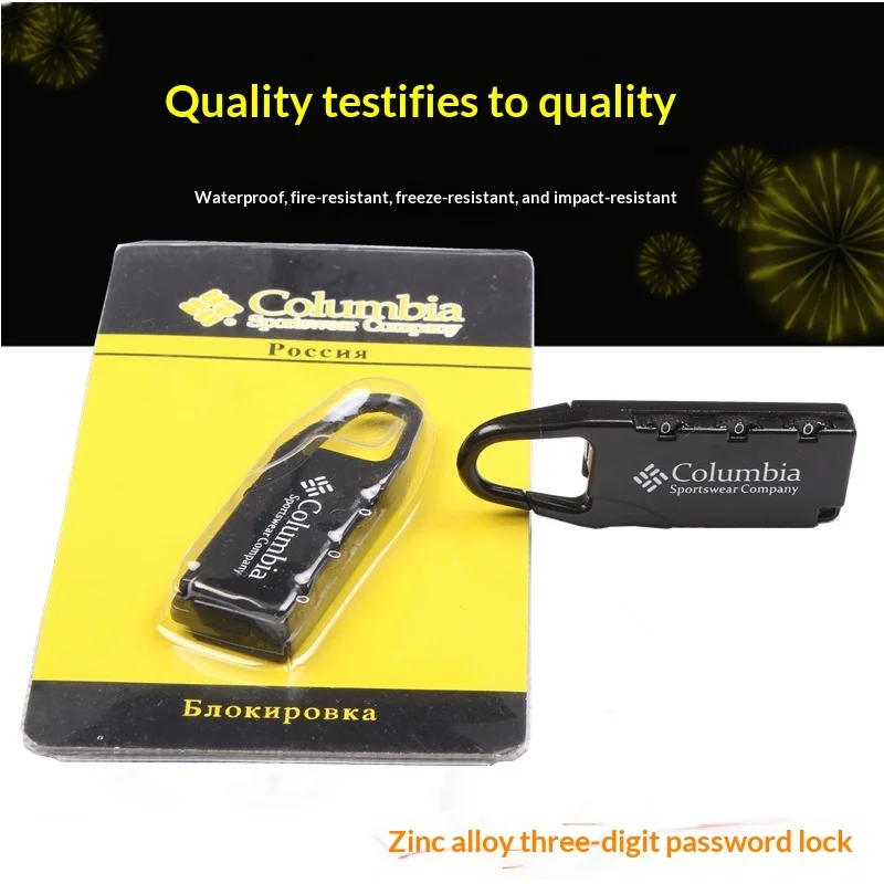 1 Pcs Of Password Lock Travel Bag Small Gift Metal Toolbox Password Lock Storage Box Gym Locker Small Padlock Compact Exquisite thumbnail 6