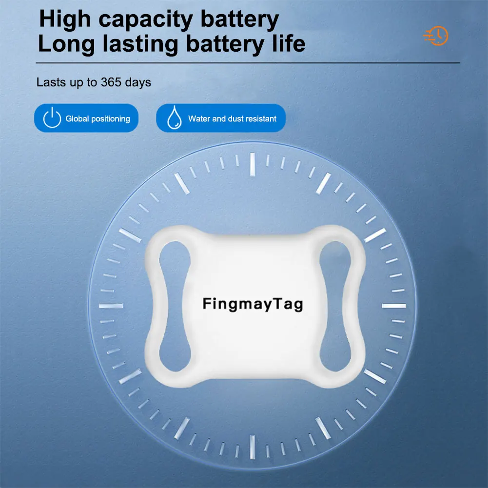 Pet Anti-Lost GPS Tracker Bluetooth-compatible GPS Tracking Device Pet Tracker for Dogs Cats Kids Pets Keychain Wallet Luggage thumbnail 5