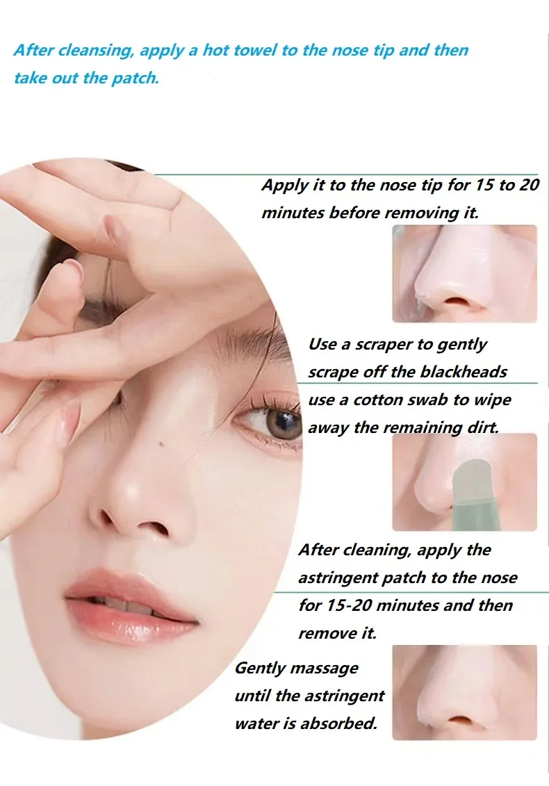 Deep Cleansing Blackhead and Whitehead Removal Tool for Nose and Face - Skin Pore Cleaner Skin Care Beauty Tools Hot Sale thumbnail 6