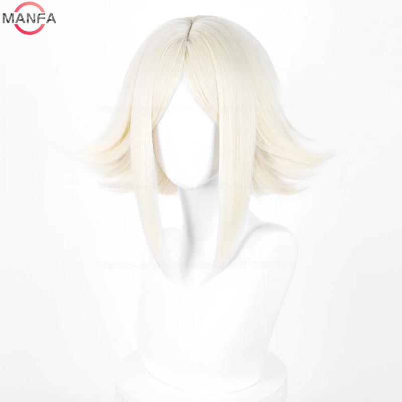 Gachiakuta Anime Rudo Zanka Riyo Reaper Guita Eishia Stilza Amo EmpoolCosplay Wig Short wig Heat Resistant Synthetic Wigs thumbnail 6