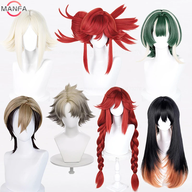 Gachiakuta Anime Rudo Zanka Riyo Reaper Guita Eishia Stilza Amo EmpoolCosplay Wig Short wig Heat Resistant Synthetic Wigs