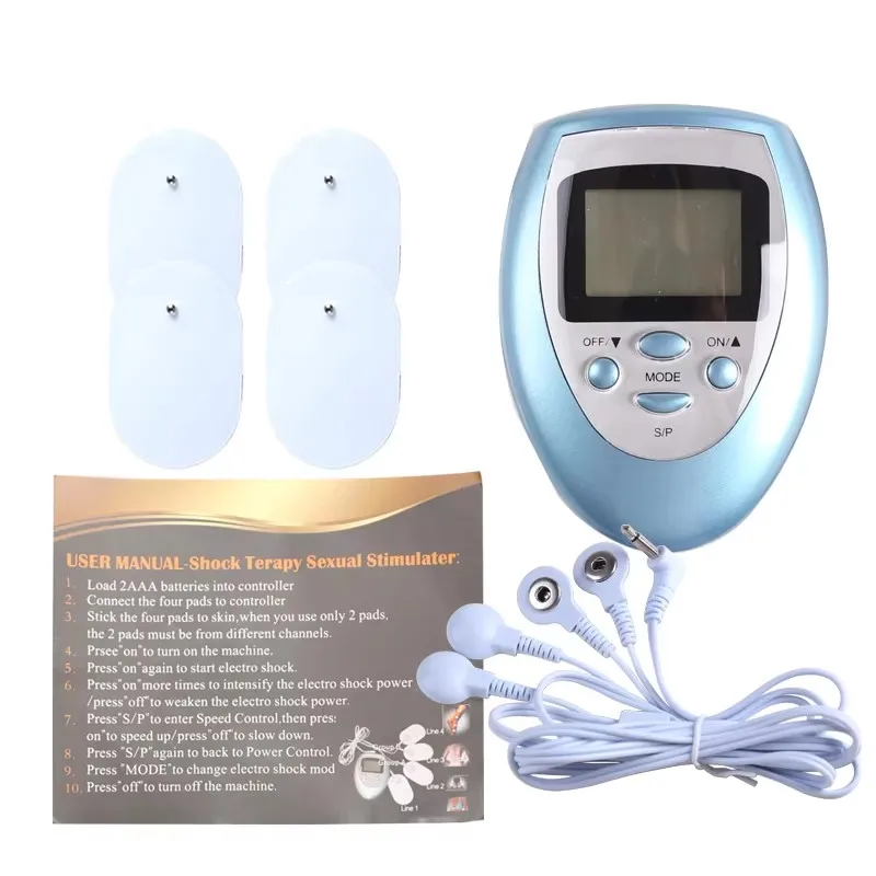 2026TENS Muscle Stimulator Electronic Pulse Massager 8 Modes EMS Acupuncture Electrical Therapy Physiotherapy Health Care
