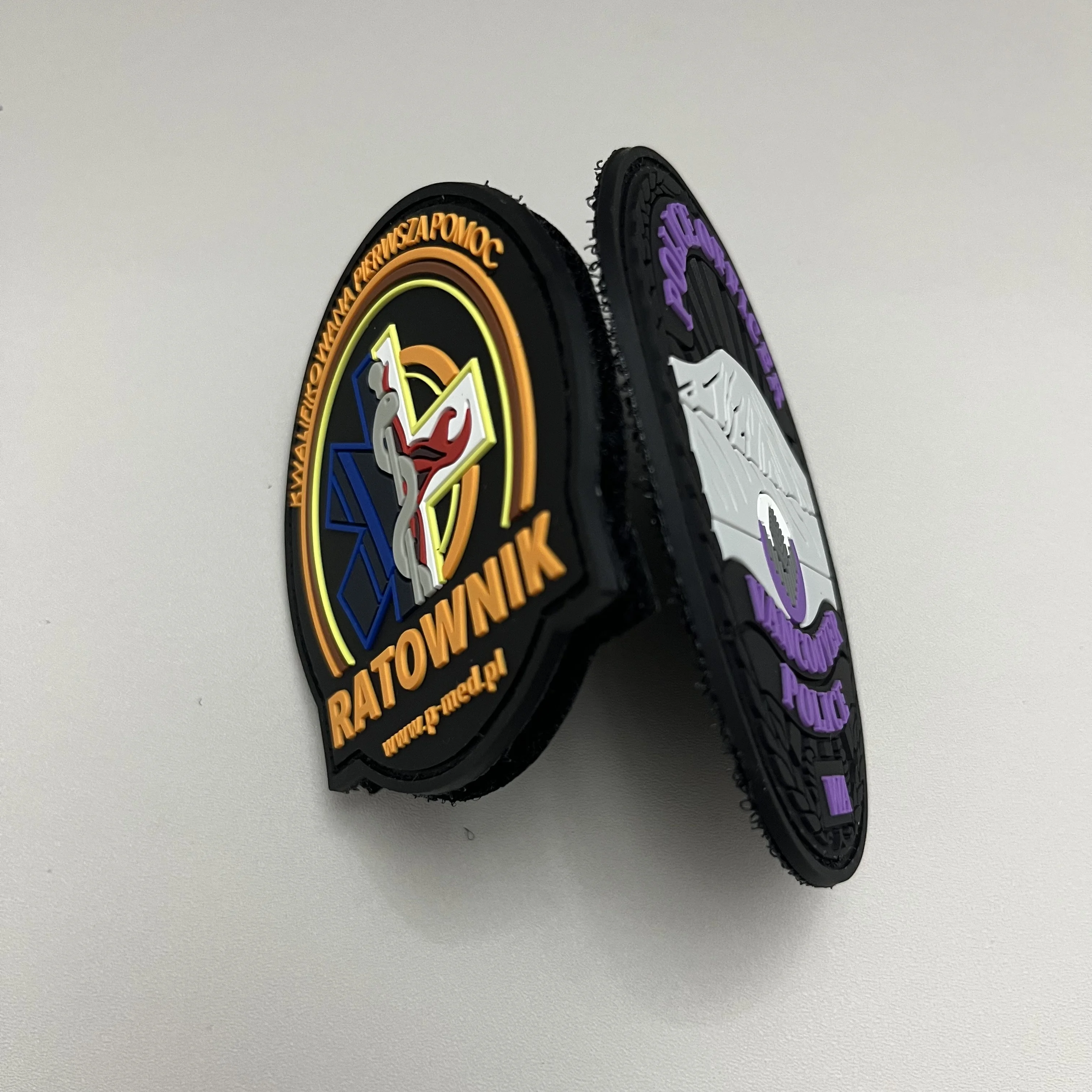 Customized Various High Quality Wholesale PVC Patches With Custom Color Patches PVC Rubber Patches thumbnail 6