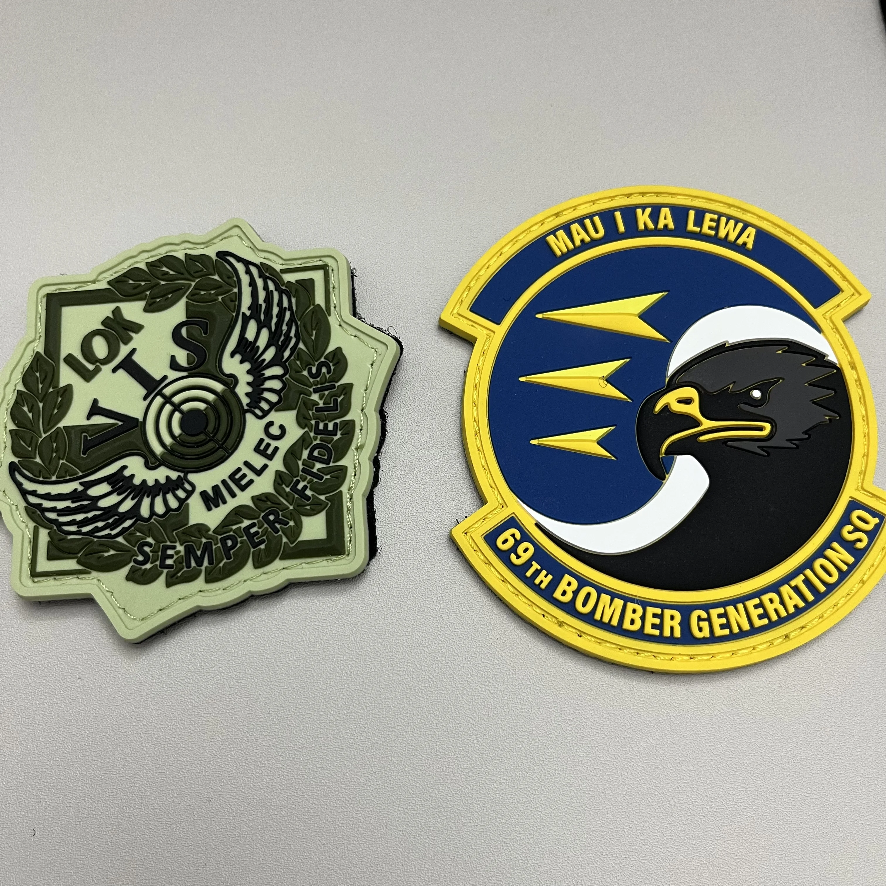 Customized Various High Quality Wholesale PVC Patches With Custom Color Patches PVC Rubber Patches thumbnail 4