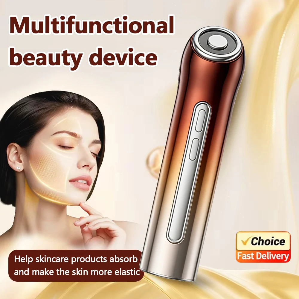 Skin Tightening Face Machine Facial Massager Light Therapy Microcurrent Device Home Use Anti Aging Wrinkle Reducer Lifting Tool