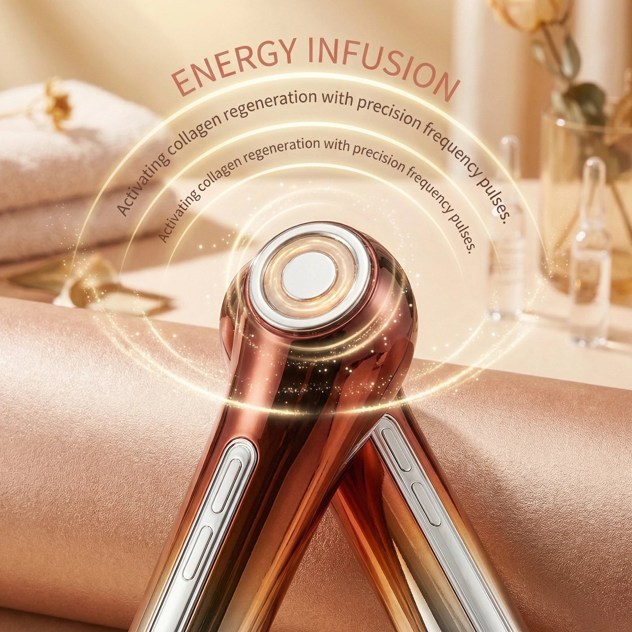 Skin Tightening Face Machine Facial Massager Light Therapy Microcurrent Device Home Use Anti Aging Wrinkle Reducer Lifting Tool thumbnail 3
