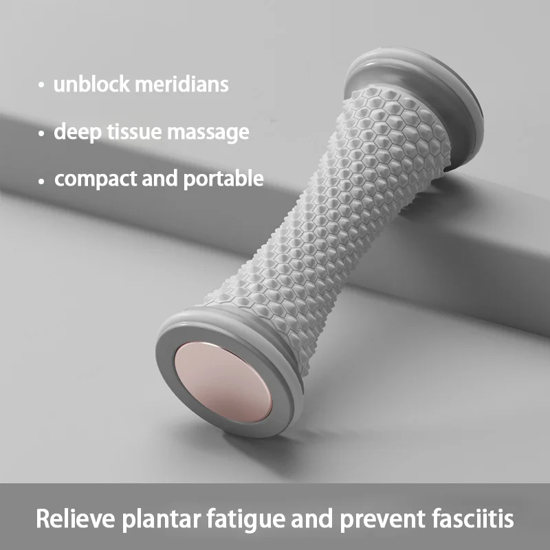 Foot Massager Massage Roller Yoga Massage Ball Plantar Fascia Roller Muscle Relaxation Care Plastic Manual Foot Massager Rollers thumbnail 2