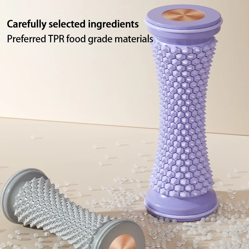 Foot Massager Massage Roller Yoga Massage Ball Plantar Fascia Roller Muscle Relaxation Care Plastic Manual Foot Massager Rollers thumbnail 3