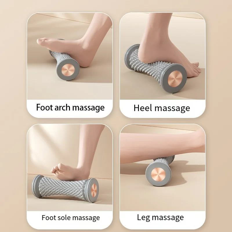 Foot Massager Massage Roller Yoga Massage Ball Plantar Fascia Roller Muscle Relaxation Care Plastic Manual Foot Massager Rollers thumbnail 5