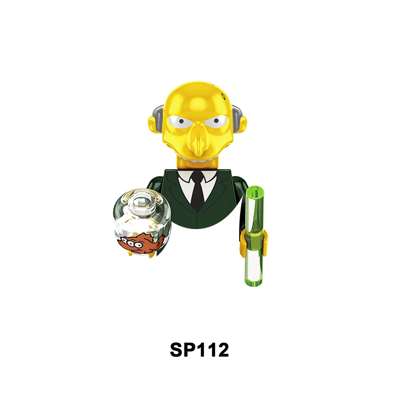Simpson figure Mini Building Blocks Toy Gift – Homer, Marge, Bart, Lisa, Maggie Mini Figures Collectible Blocks thumbnail 4