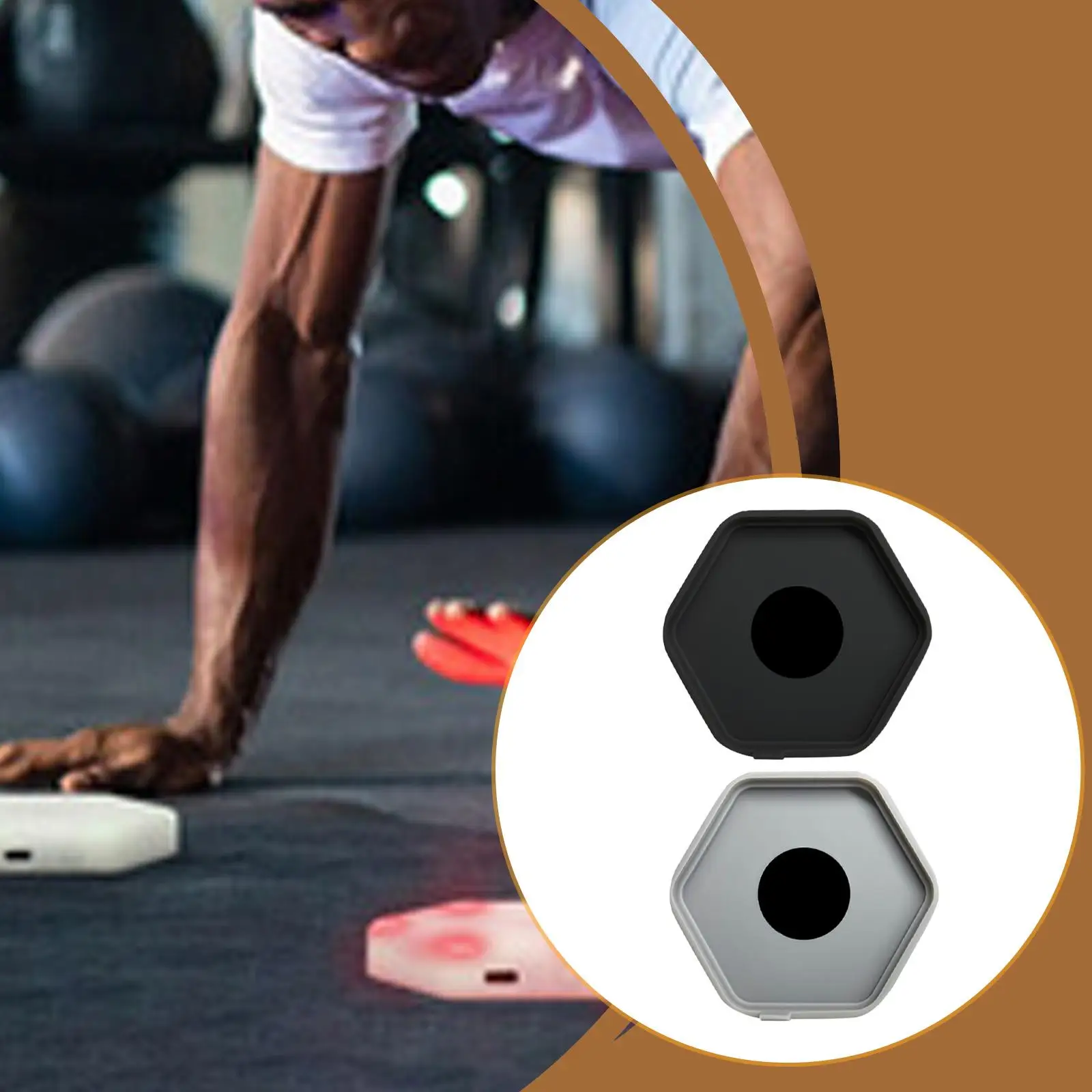Reaction Training Light Chassis Sturdy Plastic Base Compact Sports Agility Replacement Tray for Soccer Basketball Boxing Rugby thumbnail 4
