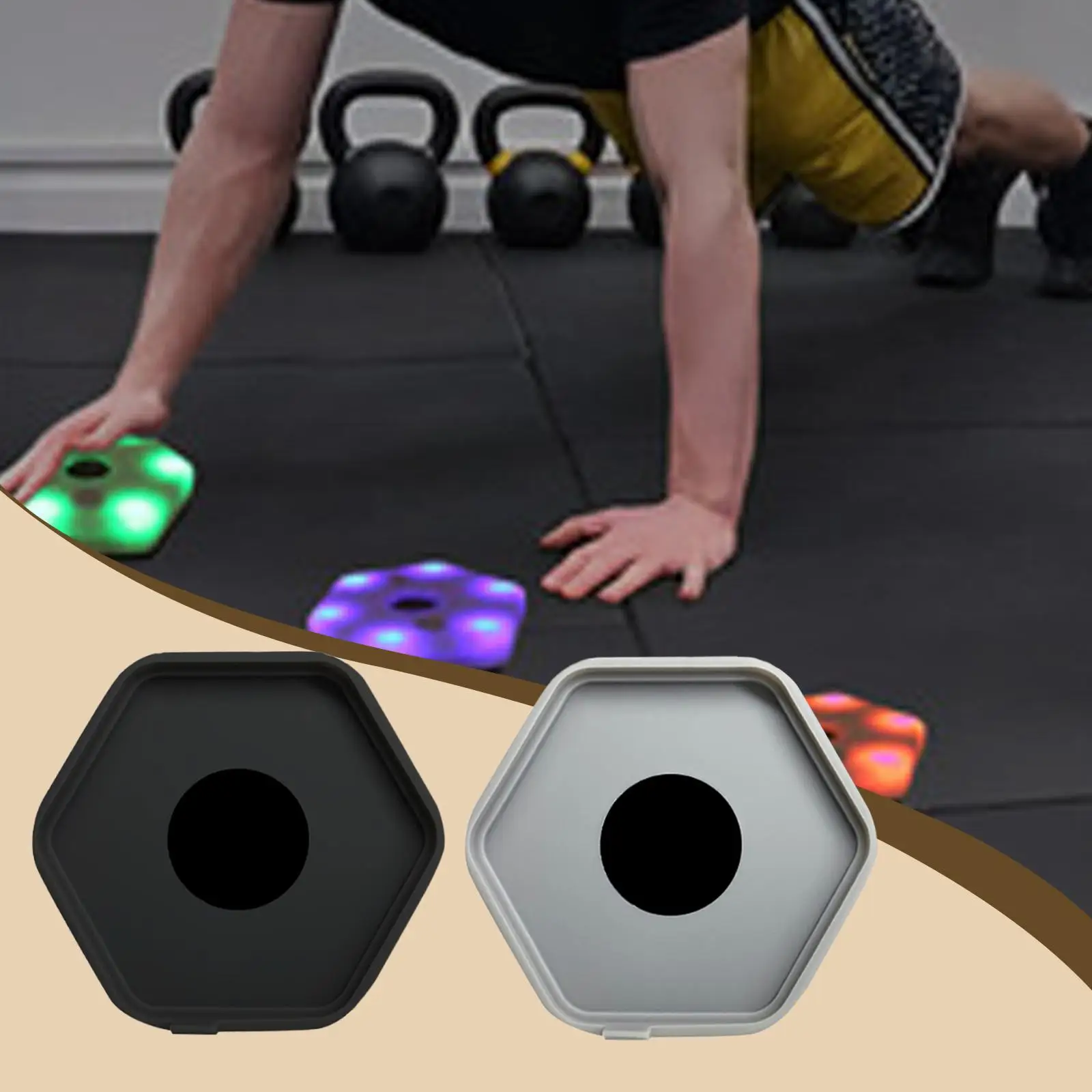 Reaction Training Light Chassis Sturdy Plastic Base Compact Sports Agility Replacement Tray for Soccer Basketball Boxing Rugby thumbnail 5
