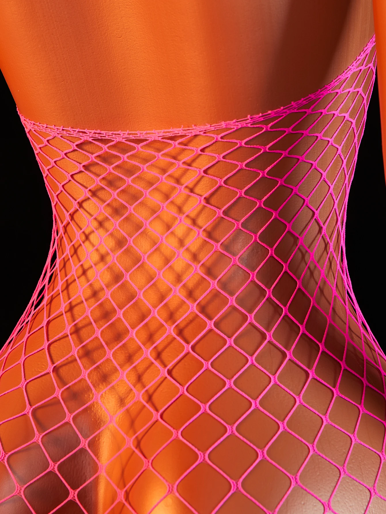 Rose Sheer Sexy Lingerie Open Bra Fishnet BodyStocking Fashion One-piece Crotchless Baby Doll Transparent Nightwear Costumes thumbnail 6