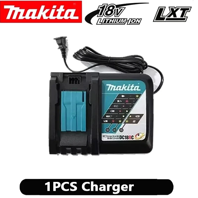 Makita 100% Origina New For DDF487 lithium rechargeable impact drill household 18V 5Ah 6Ah 9Ah Powerful tool battery+charger, thumbnail 4