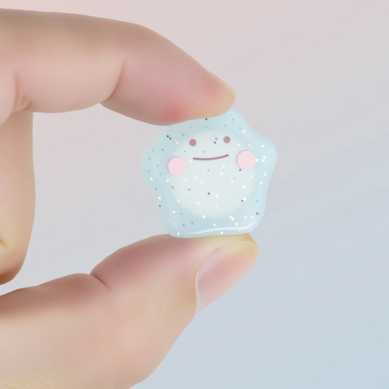 Cute Bling Silicone Soft D-pad Button ABXY Key Sticker Skin Case For Switch 2/NS Oled Joy-con Thumb Stick Grip Cap Cover thumbnail 4